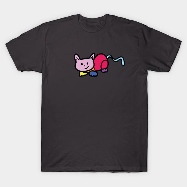 Saki our theatre cat T-Shirt by Pop Centralists